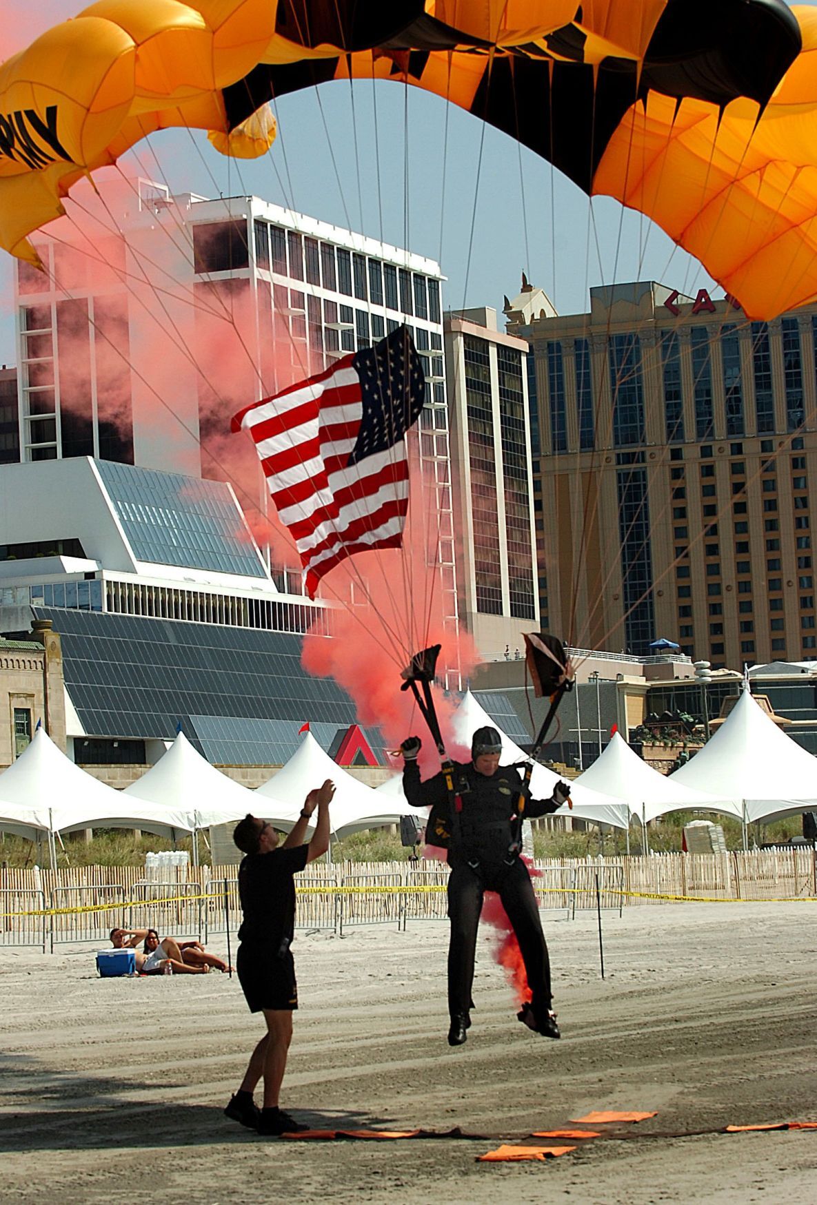 airshow parachutes